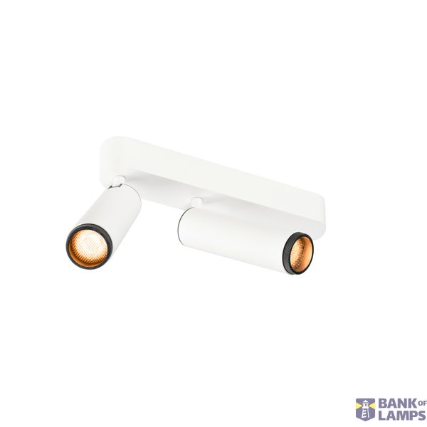 GRIP! M, surface mount ceiling dbl PHASE 2700K 28W 42ø wh/bl image 1