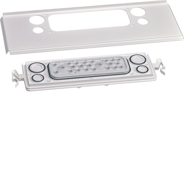 IP41 kit,vega,slider with load attachment plate,roof,seal,RAL9010 image 1