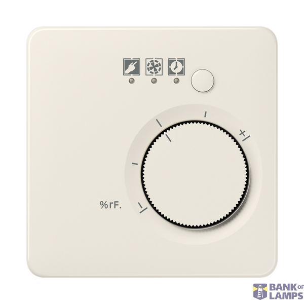 Central plate for hygrostat, thermoplastic, CD series, white image 1