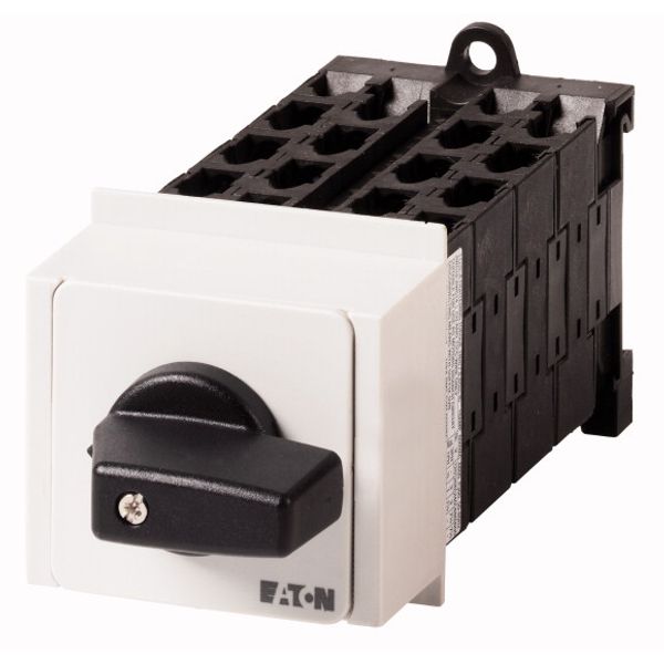 T0-8-8372/IVS Changeoverswitches, T0, 20 A, service distribution board mounting, 8 contact unit(s), Contacts: 16, 90 °, maintained, Without 0 (Off) position, 1-2, D image 1
