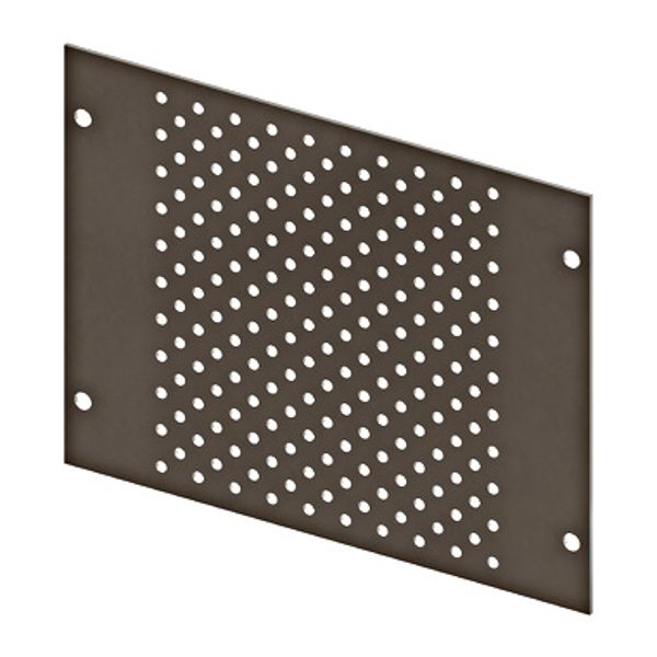 Perforated Mounting Plate width 220mm, 3 Modul Heights image 1