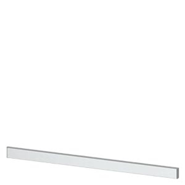 SIVACON, trim strip, W: 1000 mm, under the door, light gray image 1