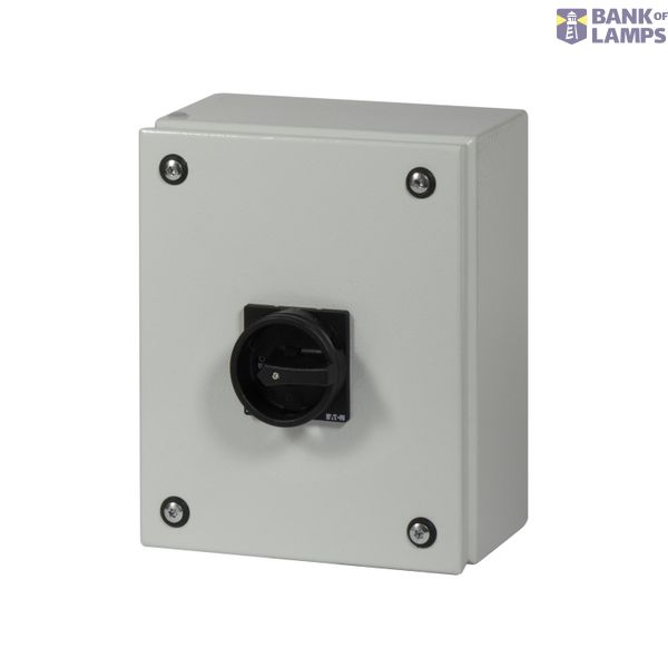 P3 Main switch, 80 A,Surface mounting, 3 pole, Form SE, Black, Door co image 6
