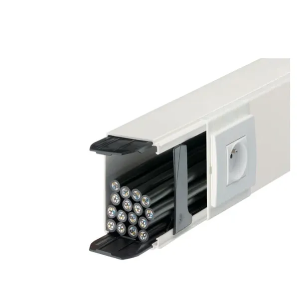 Canal cablu LFF40090, RAL9016 image 2