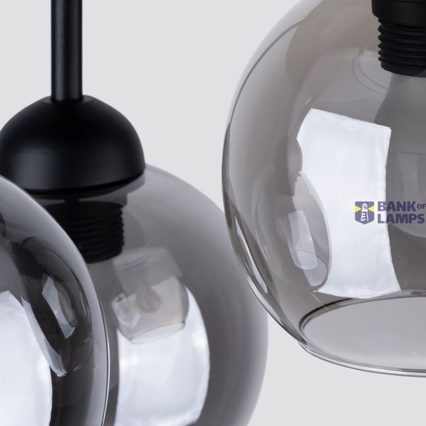CHANDELIER ALINO 3 BLACK E27 3X60 IP20 image 3