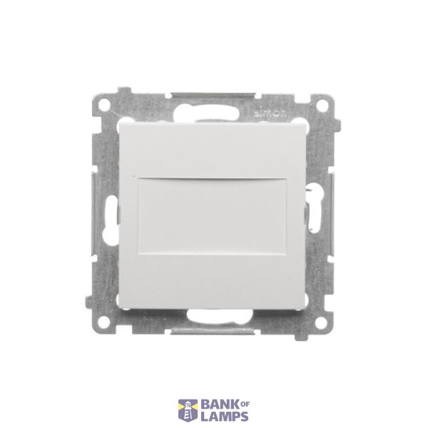 Blind element with metal support, white image 1
