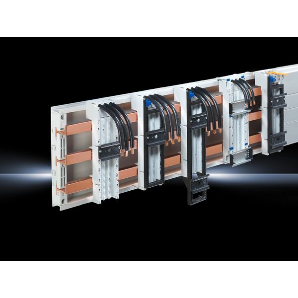 SV OM adaptor, 65 A, 690 V, 3-pole, connection cable AWG 6, WH: 55x208 mm image 2