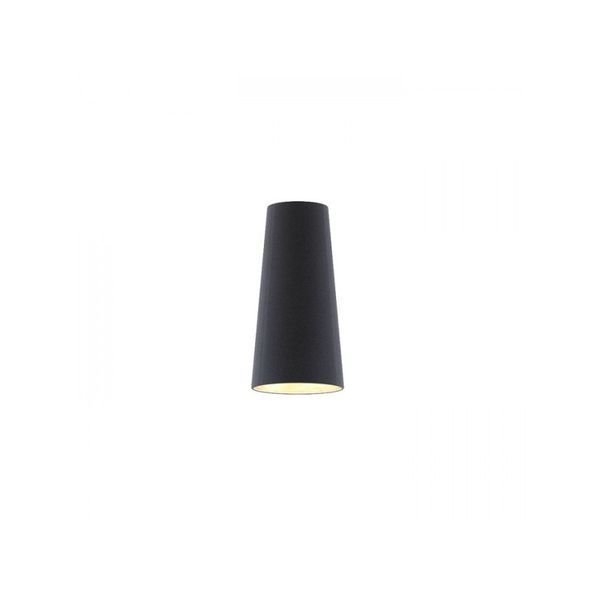 CONNY 15/30 table shade Polycotton black/white PVC max. 23W image 1