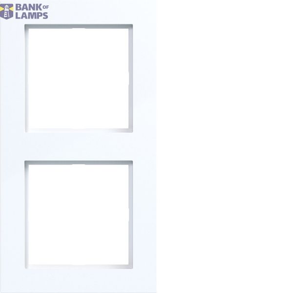 Double cover frame, A.1, light white glossy image 1