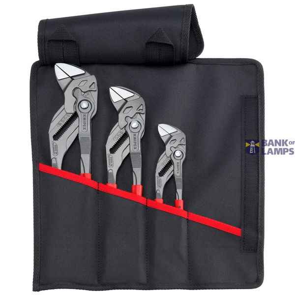 Set of pliers wrenches, 3 pieces image 1