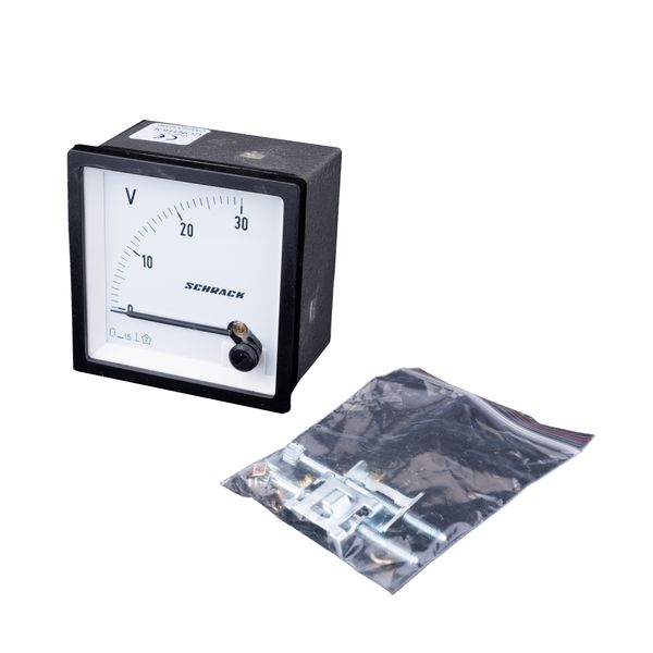 Voltmeter, 72x72mm, 30 VDC image 9