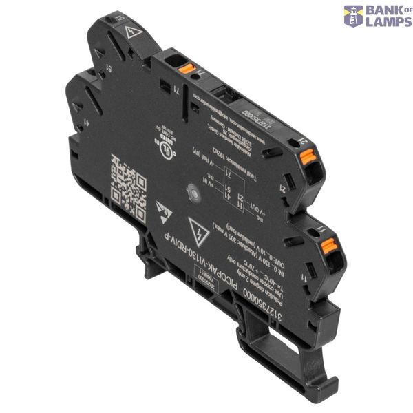 Signal converter / insulator, Input : 0…130 V DC, Output : 0-10 V, Sup image 1
