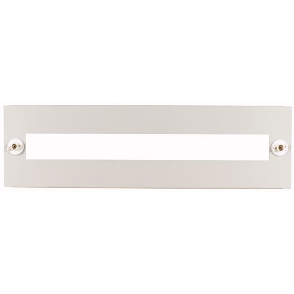 BPZ-FP/MSW-400/125-45 Front plate for HxW=125x400mm, with 45 mm device cutout image 1