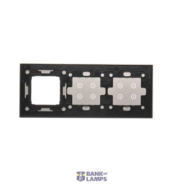 Single frame, glass, classic white glass image 2