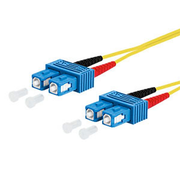 OpDAT patch cord SC-D/SC-D OS2, 15.0 m image 3