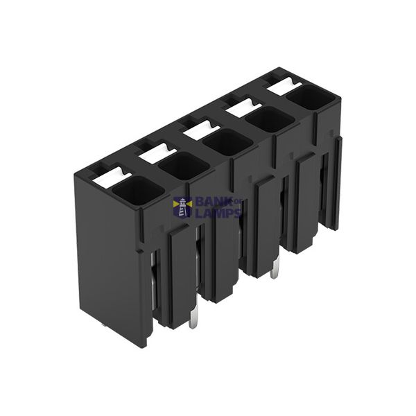 THR PCB terminal block push-button 1.5 mm² black image 1