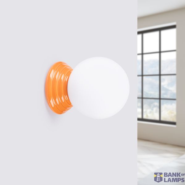 Wall lamp ZORI orange IP44 image 9