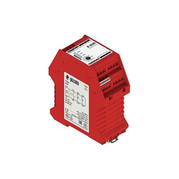 Safety module 1NO+2NC, delayed at energizing image 2