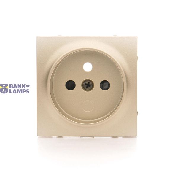 Double two-way switch, 10AX, matt aluminum image 1