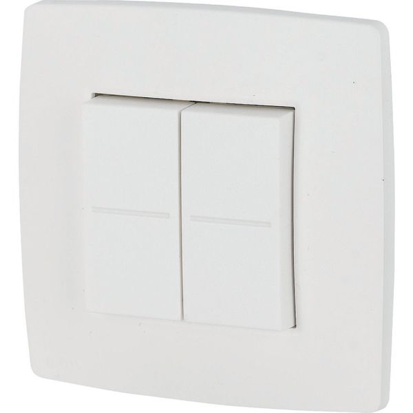 Set, pushbutton, 2-way, complete, original White image 2