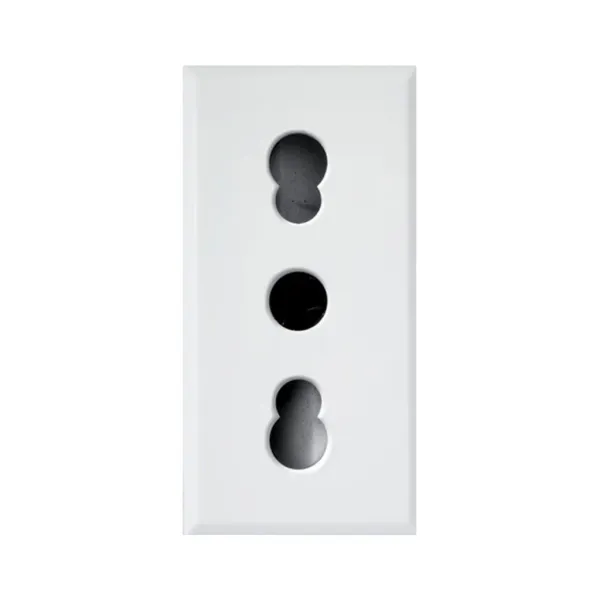 2P+E 10/16A ITA.STD SOCKET WHITEK 1M image 1