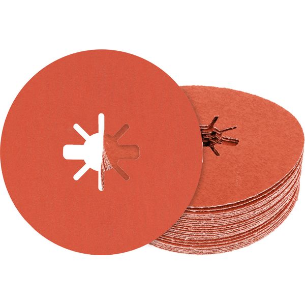 EXPERT R782 Prisma Ceramic X-LOCK Fibre Disc 115 mm, 22.23 mm, G 80 image 2