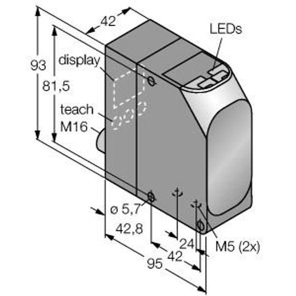 Photoelectric Sensor Retroreflective Laser Sensor (Runtime Measurement)   LT7PLVQ image 1
