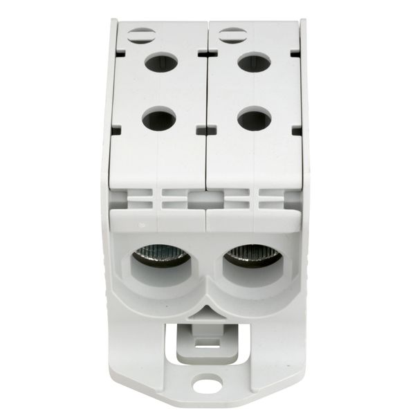 Aluminium /Copper terminal, 1-pole Double grey, 95mmý image 4