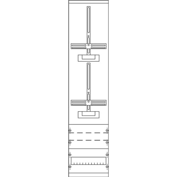 SBS12BB SS kit 40mm CU 2x12x5, 1FB / 2RE system kit CombiLine image 4