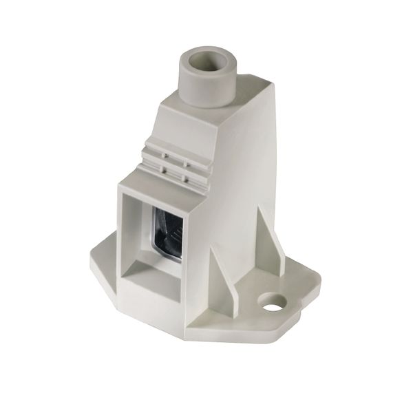 Printed circuit board terminals, 15.00 mm, Number of poles: 1, 90°, Solder pin length (l): 4.5 mm, tinned, Pebble grey, Clamping yoke connection, Clamping range, max. : 50 mm², Box image 1