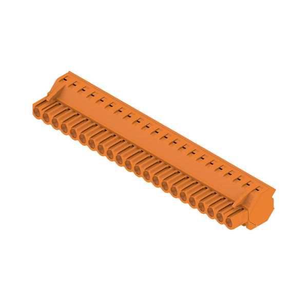 PCB plug-in connector, female plug, 5.08 mm, Number of poles: 22, 225°, Clamping yoke connection, Clamping range, max. : 4 mm², Box image 4
