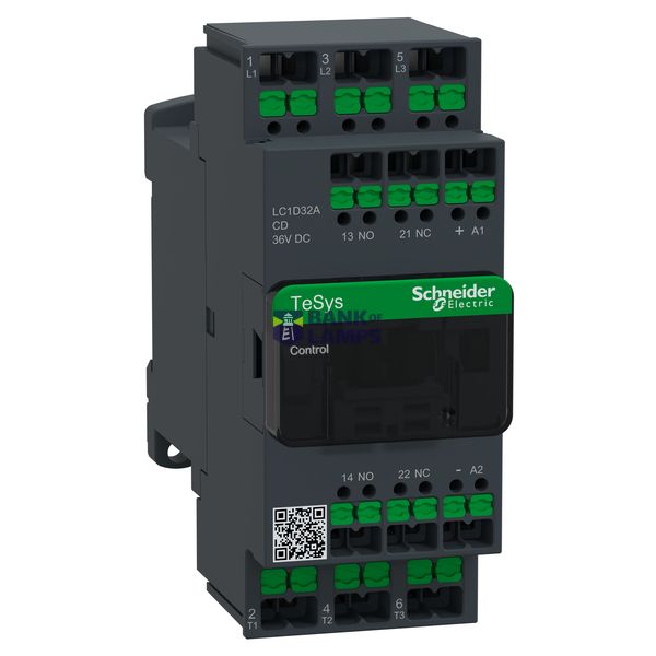 CTR Deca 32A 3P 36V DC Snap-in image 1
