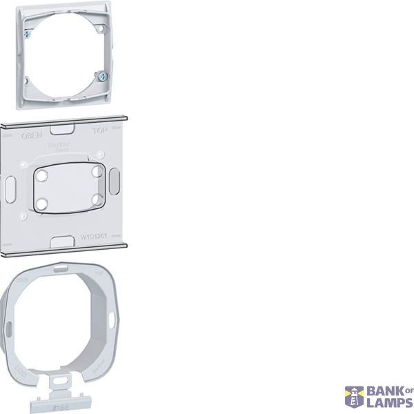 Sealing set for switch/push button, transparent image 1