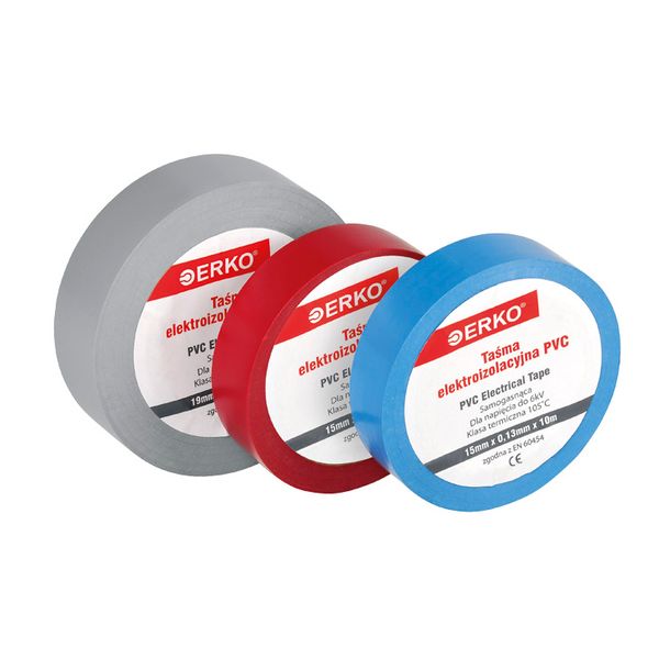 Electrical tape 19/20 black 8 pcs TPVC_19-20-CZARNA/1 image 2