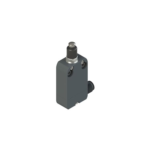 Modular prewired switch wtih plunger with external rubber gasket image 1