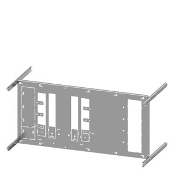 SIVACON S4 mounting plate 3VL5 up to 630A 3-pole  8PQ6000-4BA45 image 1