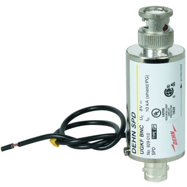 Surge arrester with BNC connection, socket and connector image 1