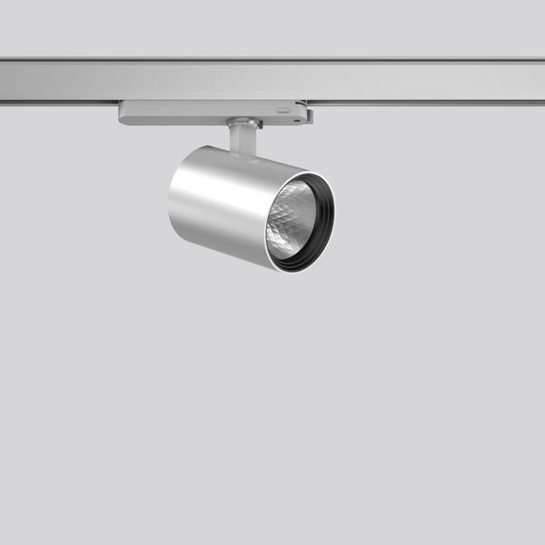 DEECOS S mini track-in, 29 W, 3800 lm, 940, silver, on/off Surface mou image 1