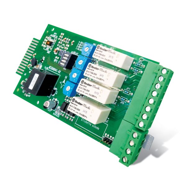 Plug in board for UPS alarm and status indication w.contacts image 1