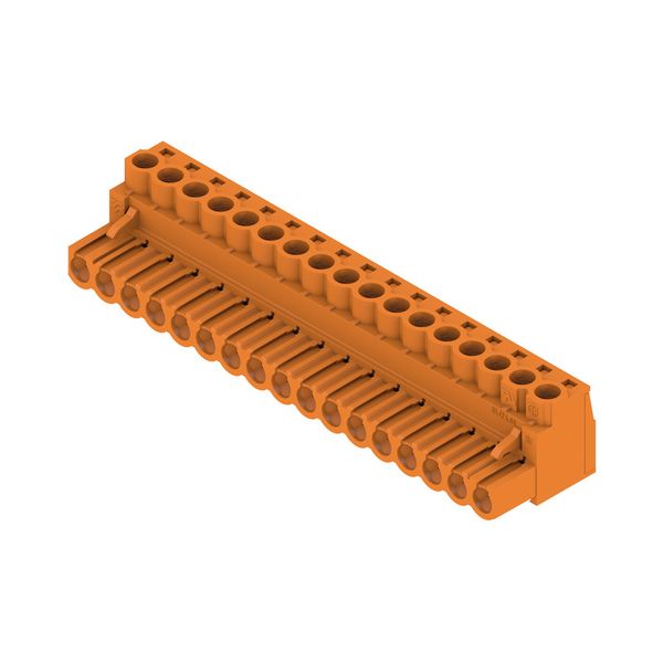 PCB plug-in connector, female plug, 5.00 mm, Number of poles: 17, 180°, Clamping yoke connection, Clamping range, max. : 4 mm², Box image 2
