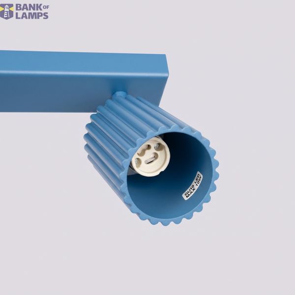 Ceiling lamp KARBON 4L azure image 8