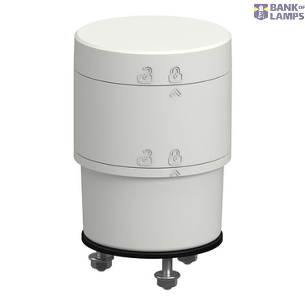 XV6 24V base with 3-pin & cover (white) image 1