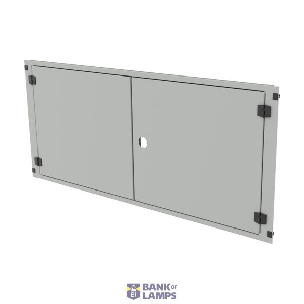 ProfiSNAP Front Door, for enclosure width 1000mm, H=400mm, blind image 1