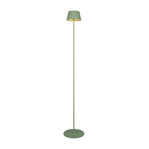 Suarez LED outdoor floor lamp pistachio rechargeable image 1