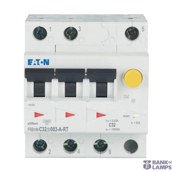 FRBMM-C32/3/003-A-RT Eaton Moeller series xEffect - FRBm6/M RCBO - residual-current circuit breaker with overcurrent protection image 1