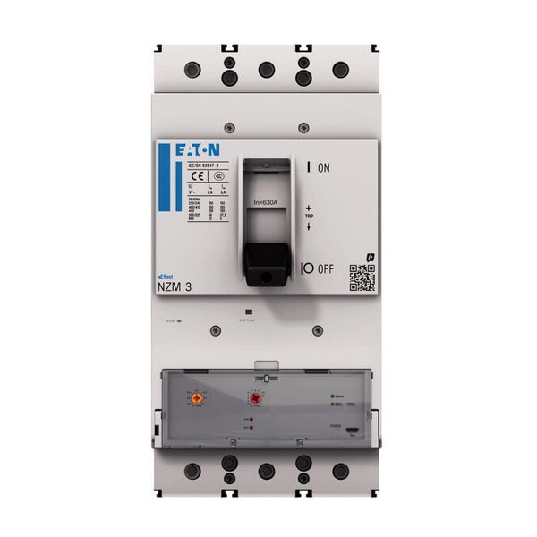 NZMH3-AX400-S1 NZM3 PXR10 circuit breaker, 400A, 3p, screw terminal image 3