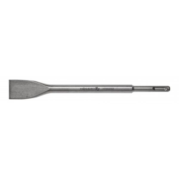 HOEGERT Flat chisel SDS+, 
40 mm x 14 mm x 250 mm image 1