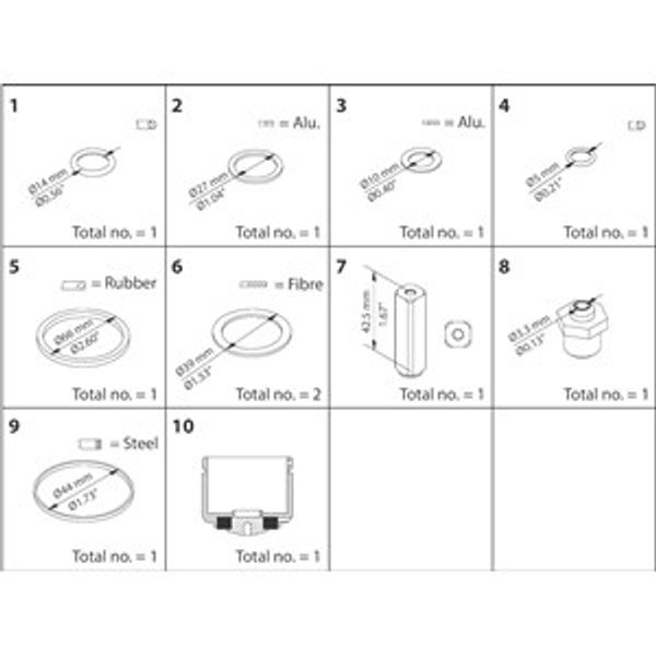 Repair kit, EVRA / EVRS 25 image 1