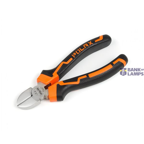 Diagonal pliers two component handles  Cr-V, 160 mm image 1