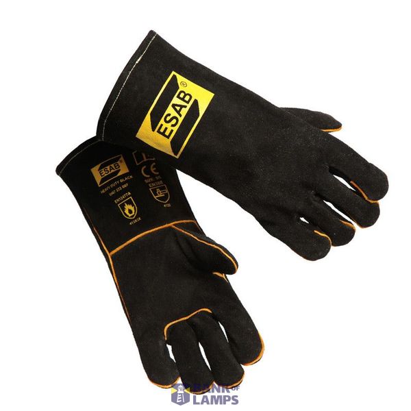 Welding gloves ESAB Heavy Duty Black image 1